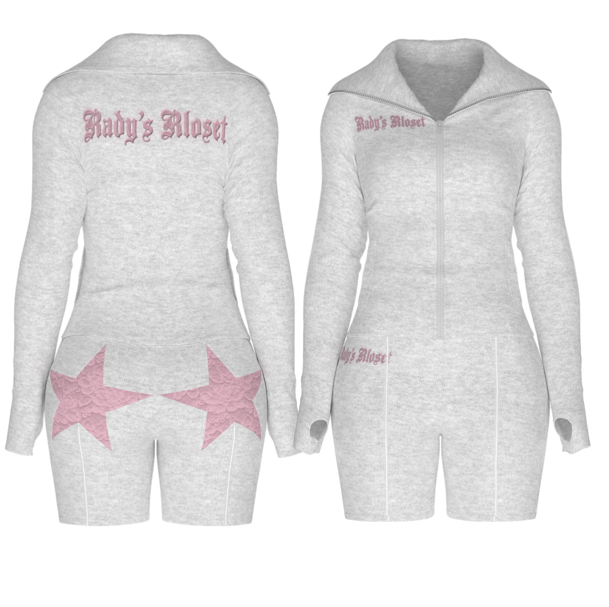 LACEY SHORT SET (JACKET)