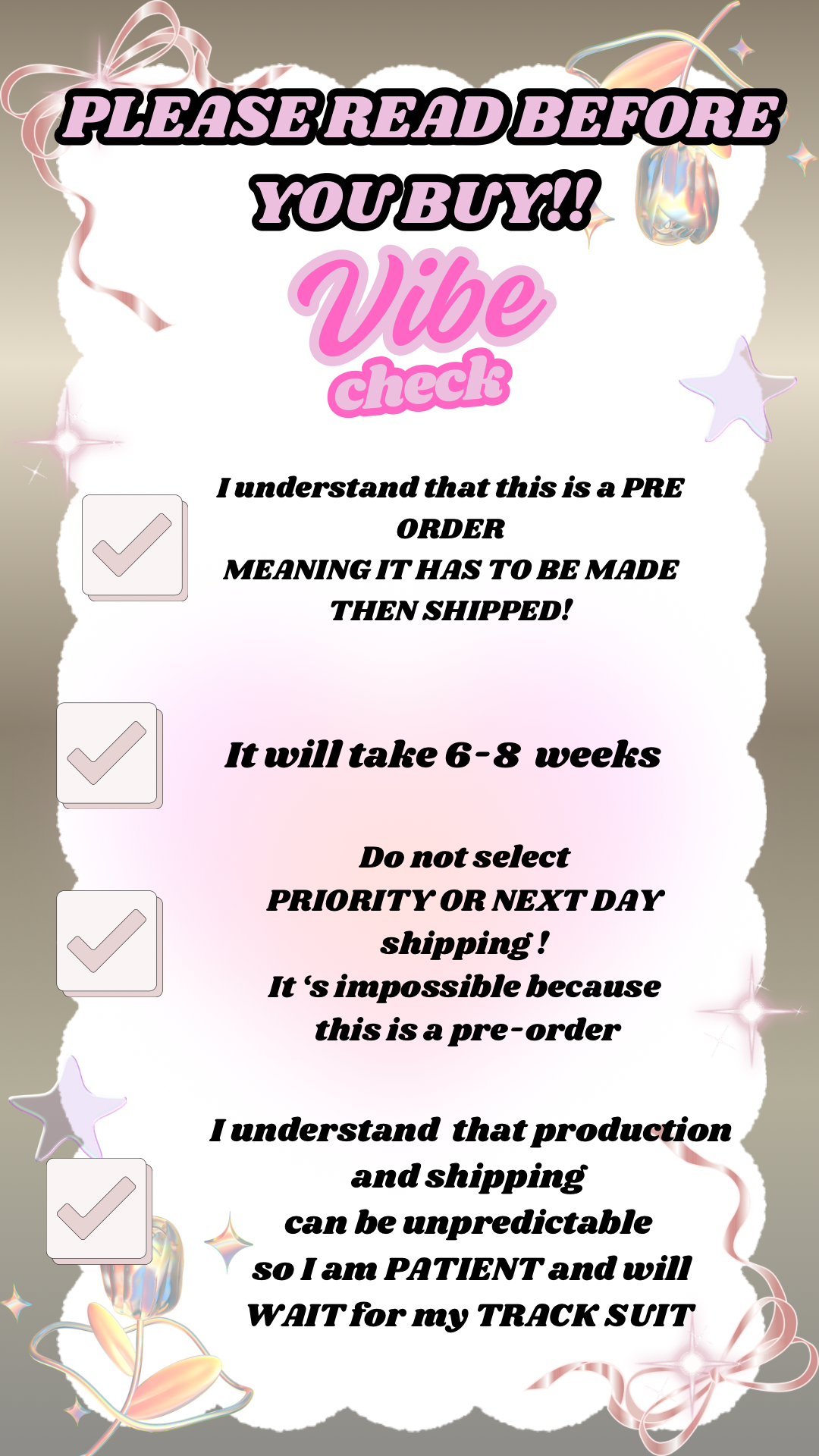 TRACK STAR SUIT 2.0 (PRE ORDER)