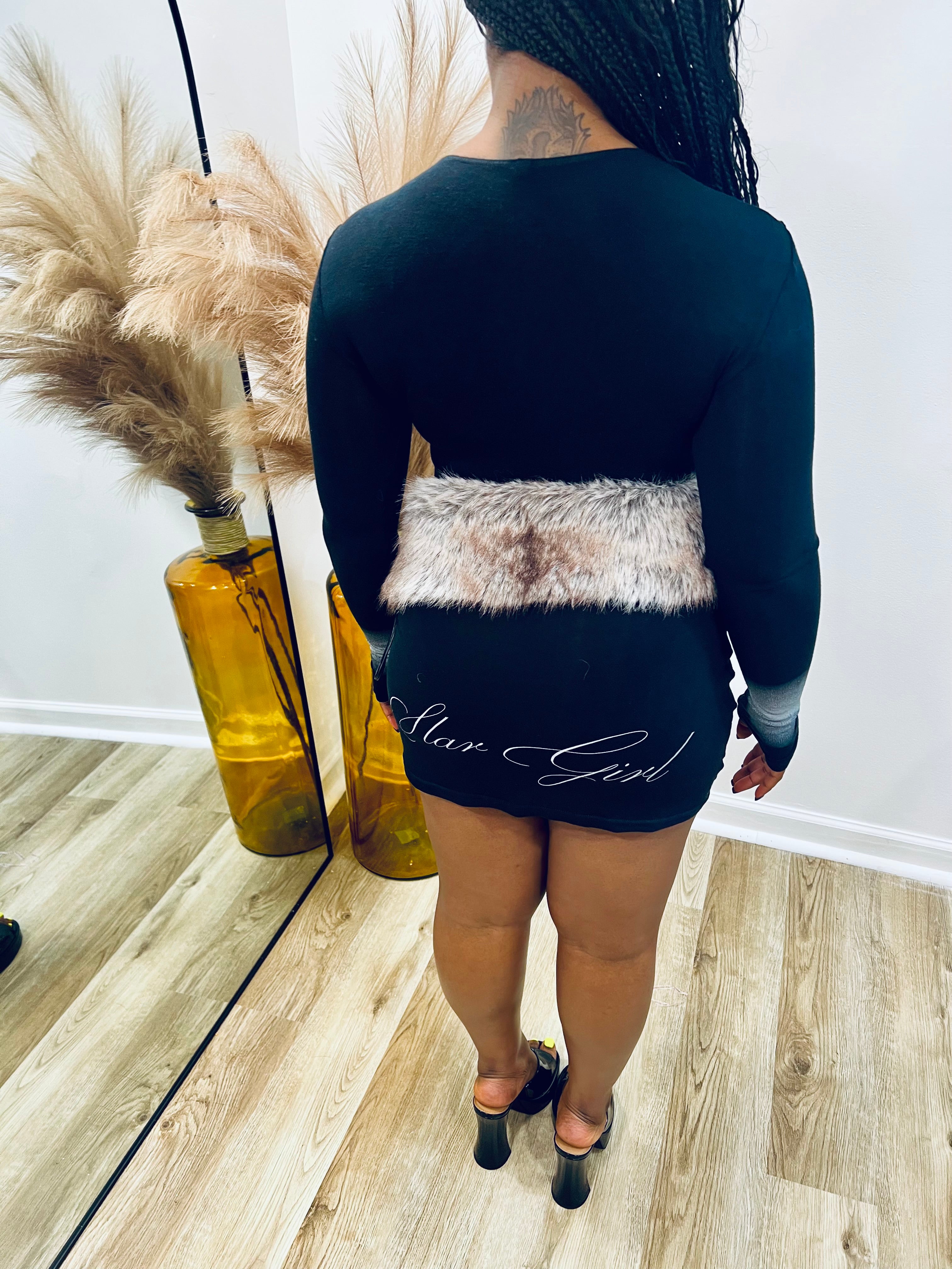***PRE SALE*** FAUX FUR YETI BELT