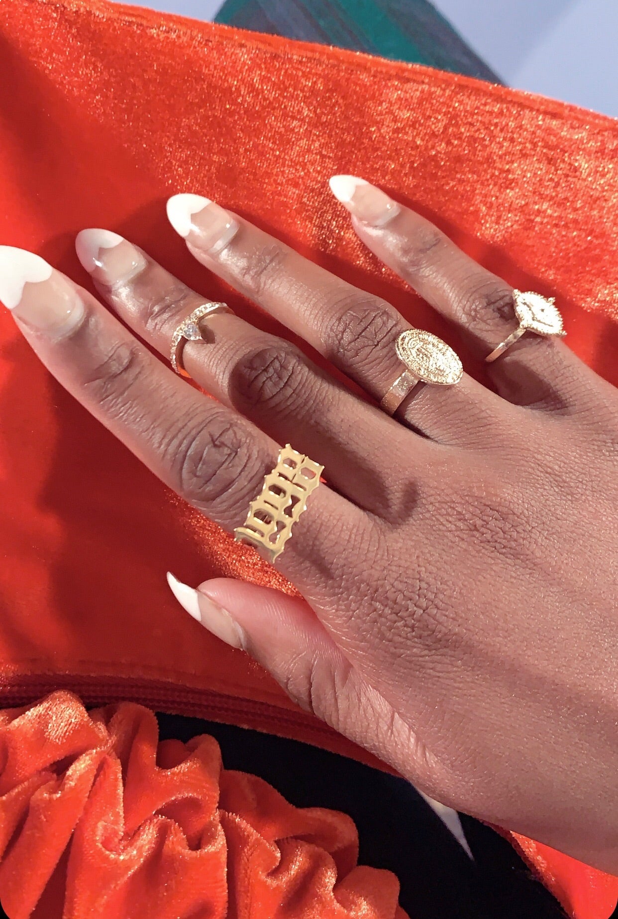 Birthday Ring - Gold Birth Year Ring - Adjustable | Kady's Kloset