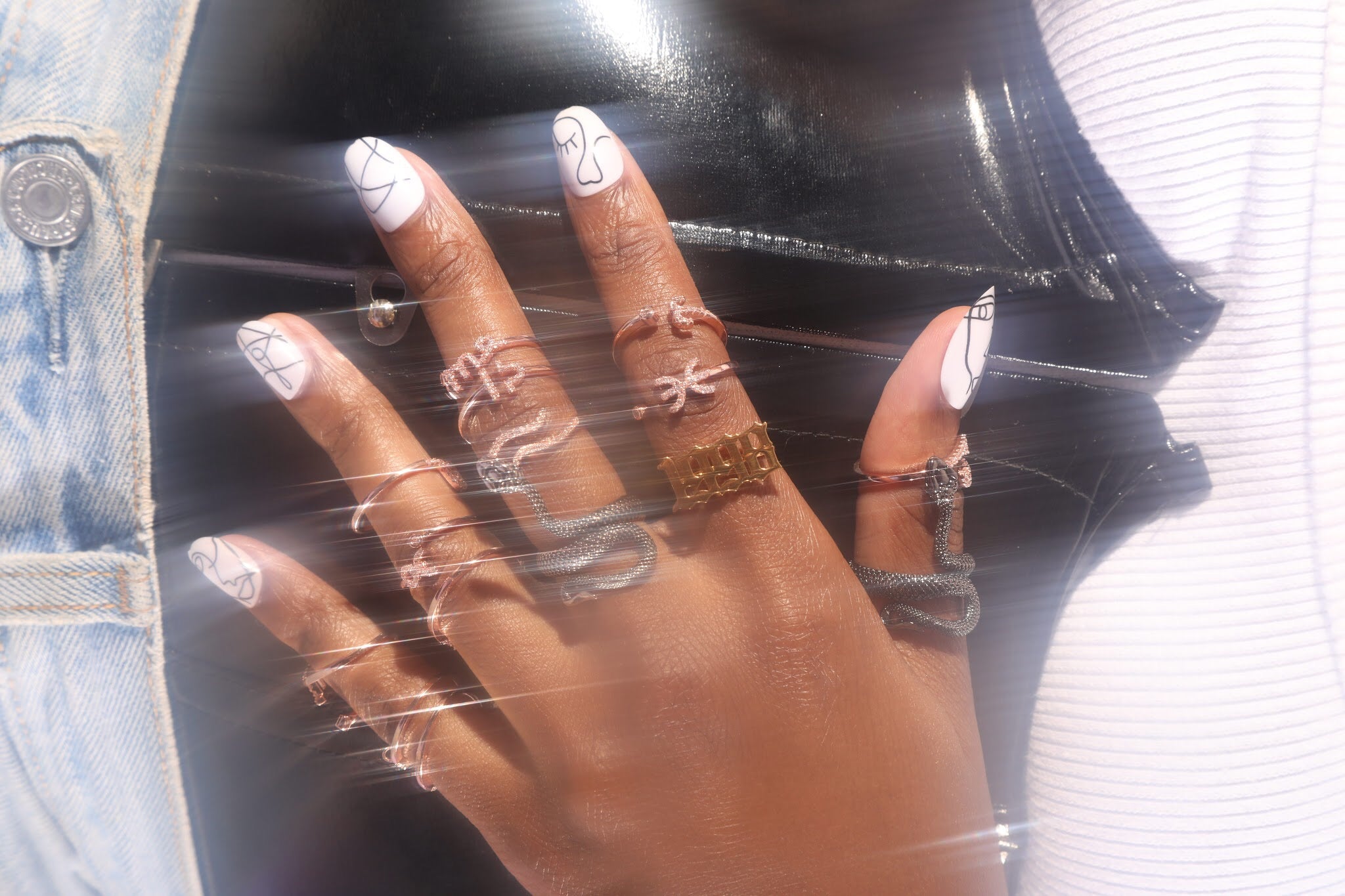 Gold Birth Year Ring - Adjustable | Kady's Kloset